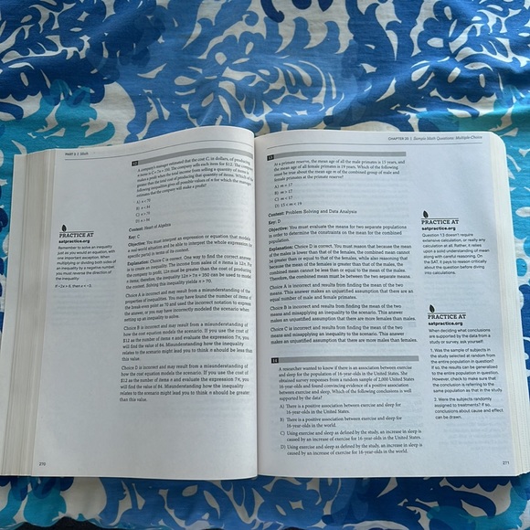 SAT Study Guide/Prep Book (CollegeBoard), 8 practice exams for High School SAT - Picture 6 of 6
